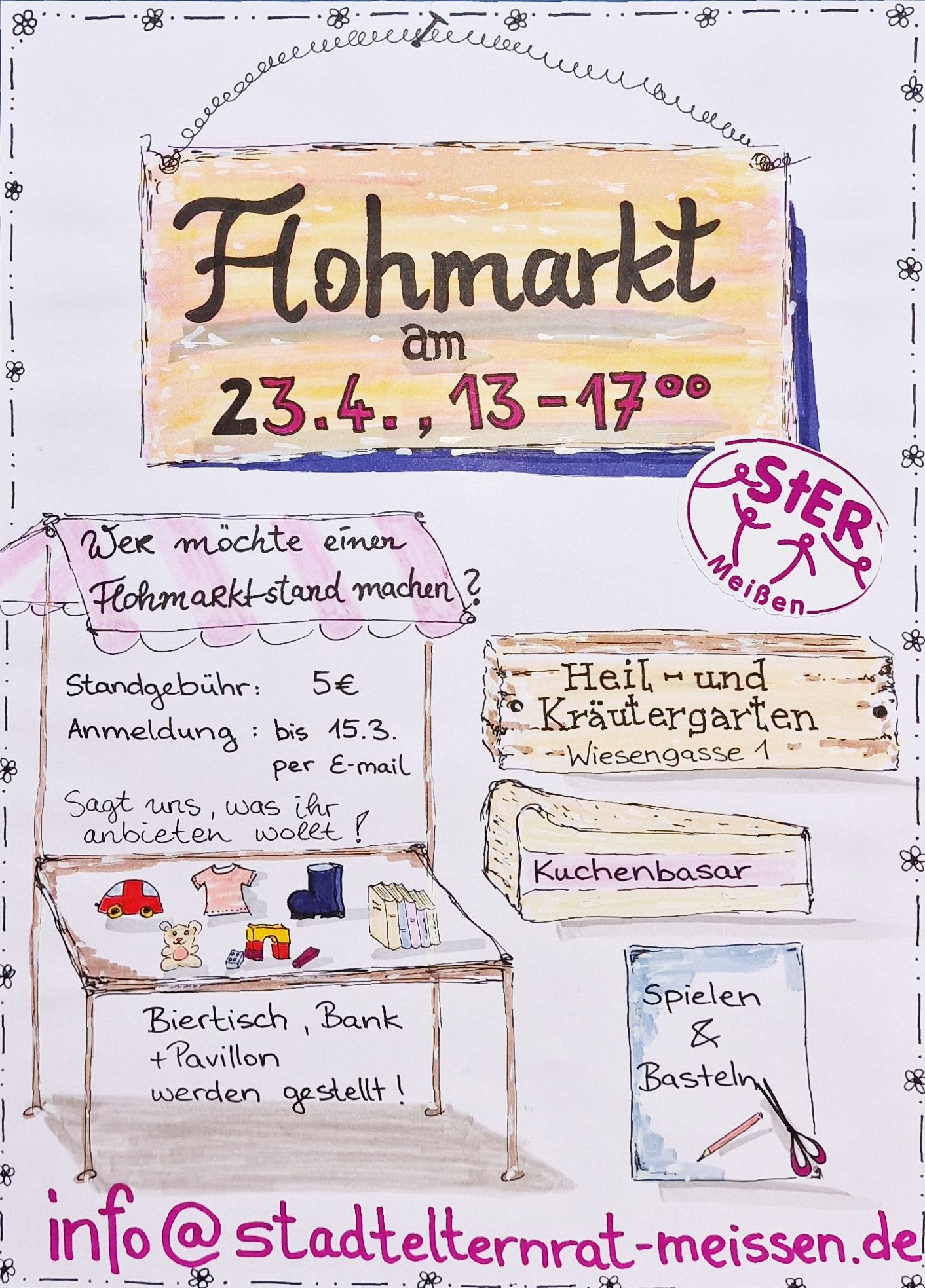2023_Flohmarkt Plakat